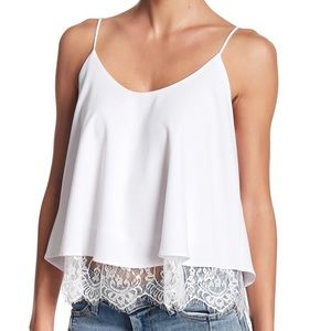 Harlowe & Graham Double Layer Lace Cami